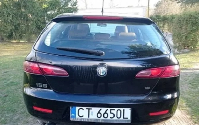 Alfa Romeo 159 cena 14900 przebieg: 200000, rok produkcji 2008 z Toruń małe 79